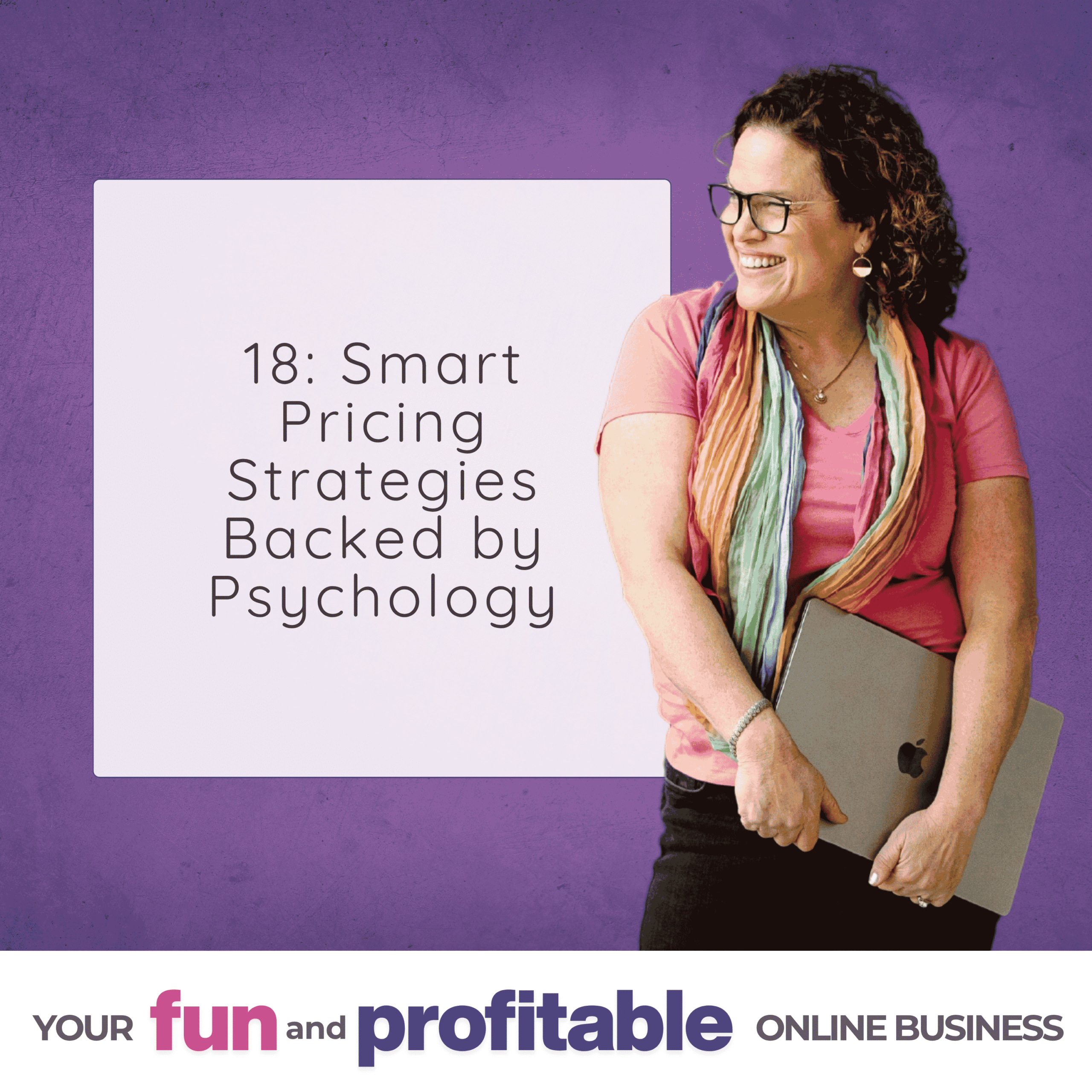 Cover artwork for episode 18, Smart Pricing Strategies Backed by Psychology